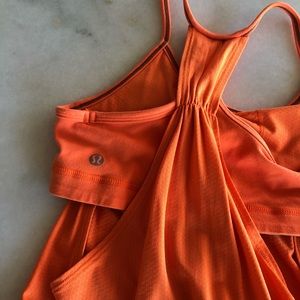 Lululemon 2in1 tank and sports bra